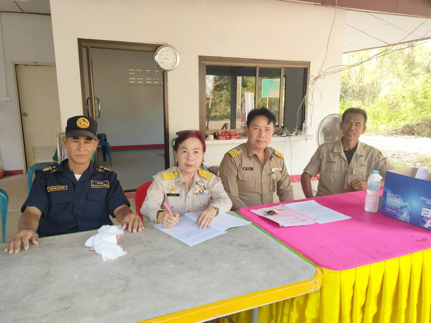 โครงการตั้งจุดตรวจและบริการประชาชนลดอุบัติเหตุ ช่วงเทศกาลสงกรานต์ ปี 2569